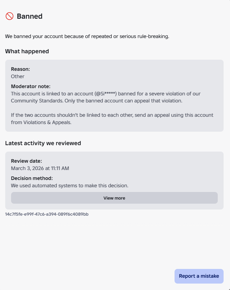 False Positive In AI Moderation And Missing Violations Appeals 