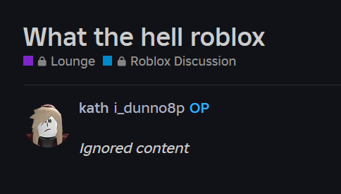 Mute Topics Created By An Ignored User Forum 