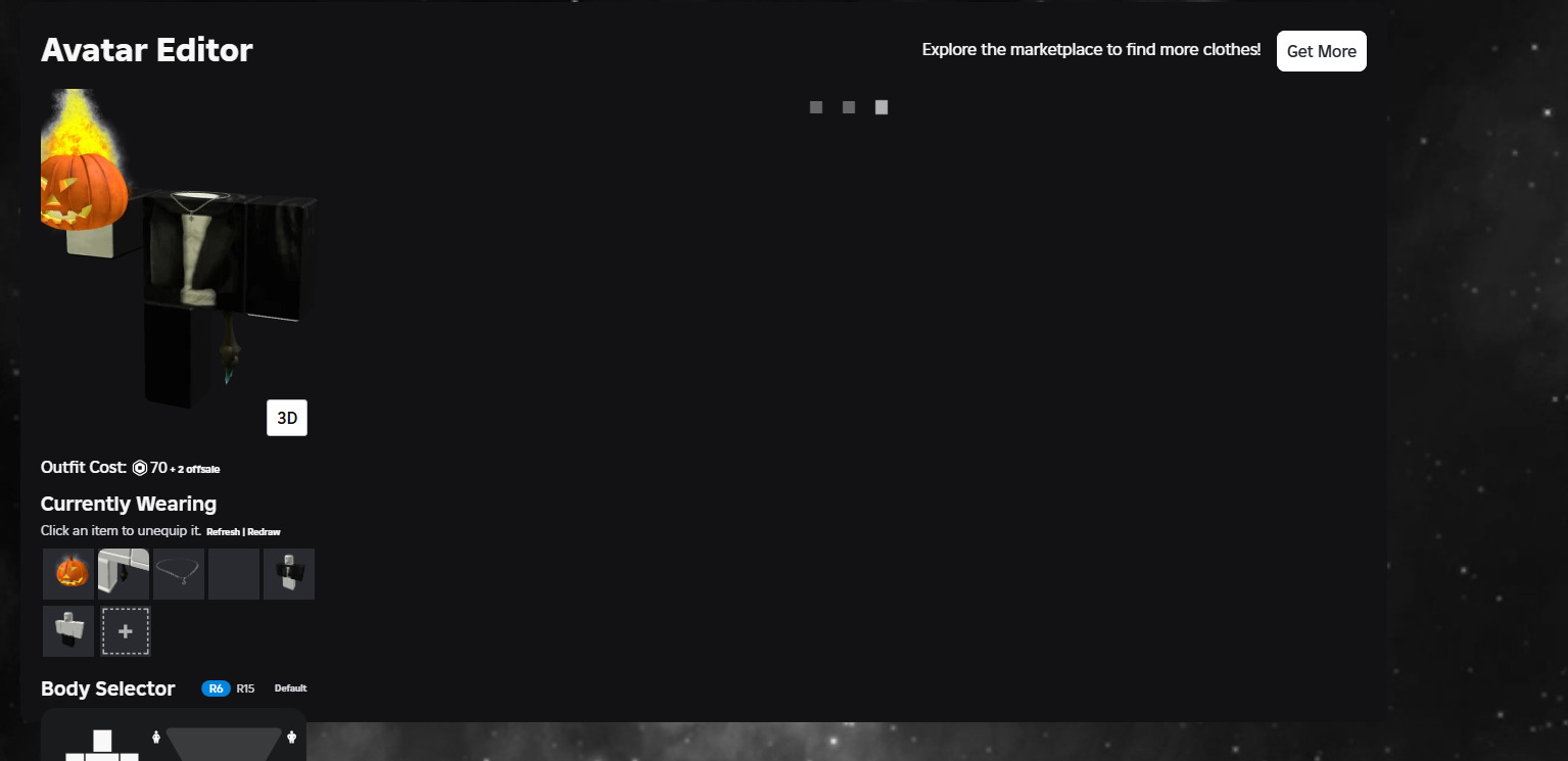 Avatar Editor Page Completely Broken on New React Layout - Roblox ...