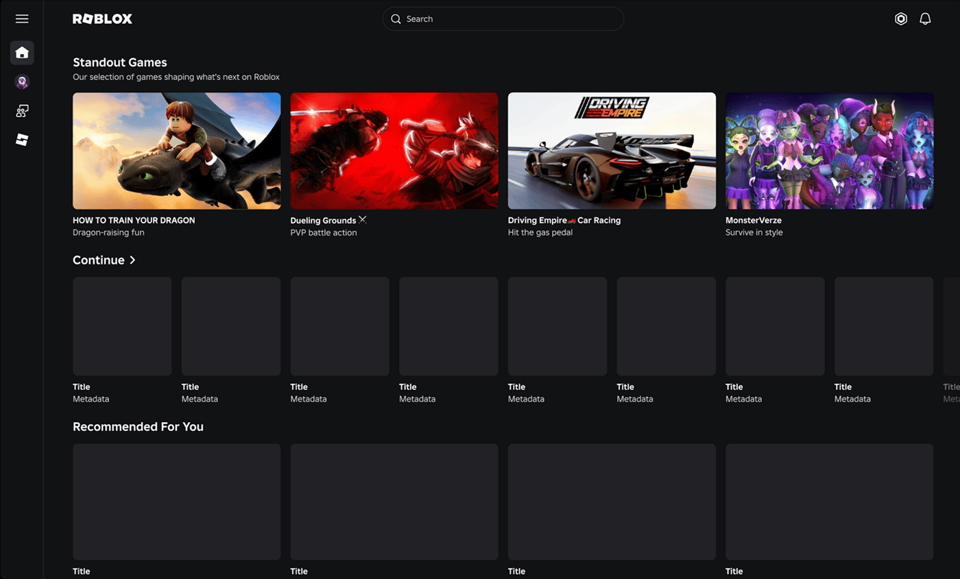 Roblox R New How we are improving Home this year - Announcements - Developer Forum ...