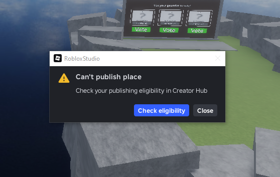 Unable to publish place even with all requirements - Platform Usage ...