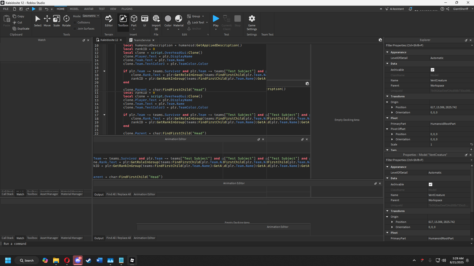 Studio Freezing While Animating Custom Rig - Studio Bugs - Developer ...