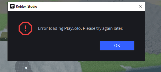 Unable to play test in studio - Studio Bugs - Developer Forum | Roblox