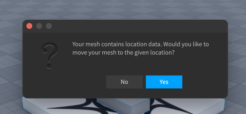 Meshes placement issue help - Building Support - Developer Forum | Roblox