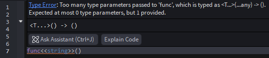 Multiple types has type error - Scripting Support - Developer Forum ...