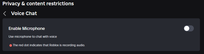 Cannot enable camera without enabling voice chat - Engine Bugs ...