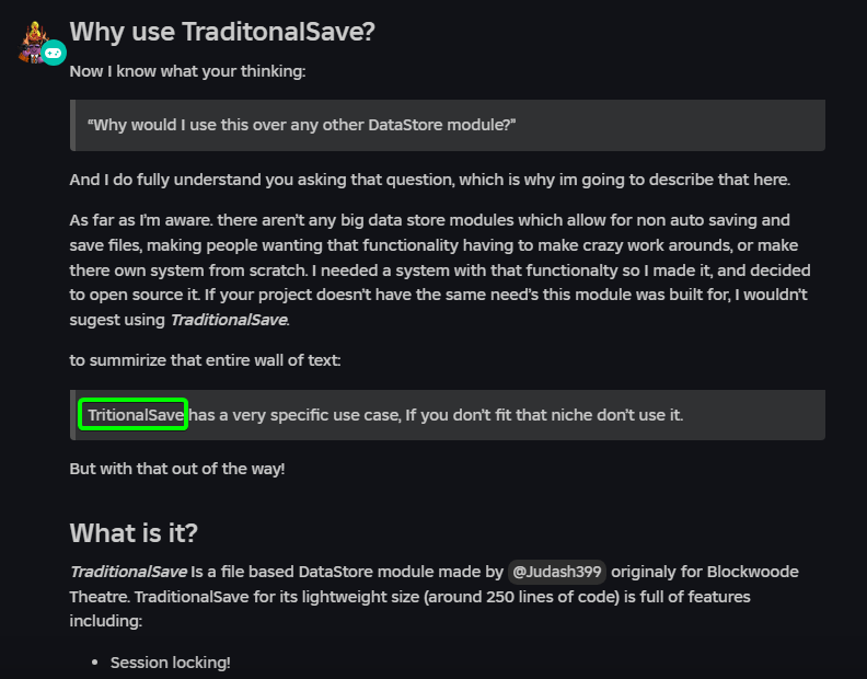 TraditonalSave - A more traditonal way to saving - Community Resources ...