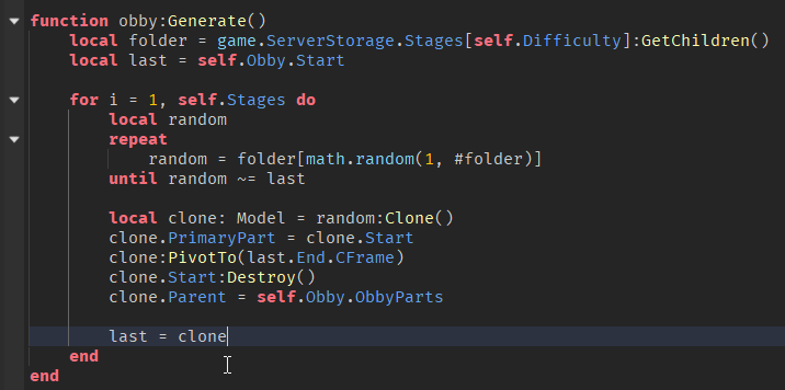 Prevent getting the same object in table twice in a row - Scripting ...