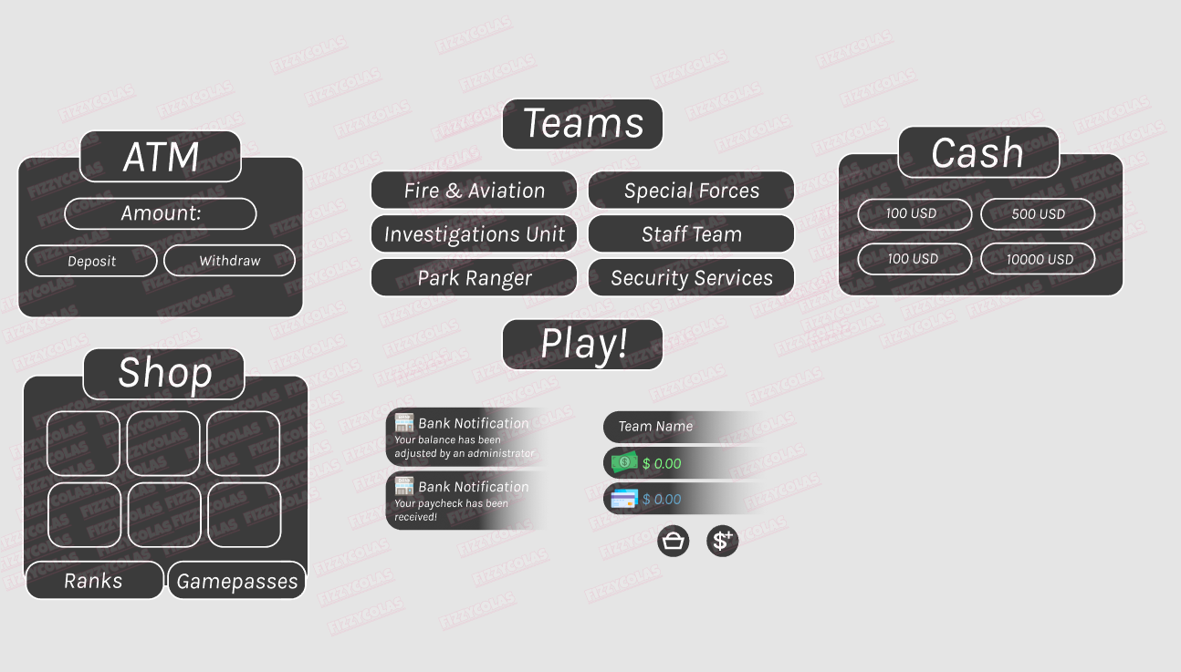 [FOR HIRE] GUI Artist and Scripter - FizzyColas - Portfolios ...