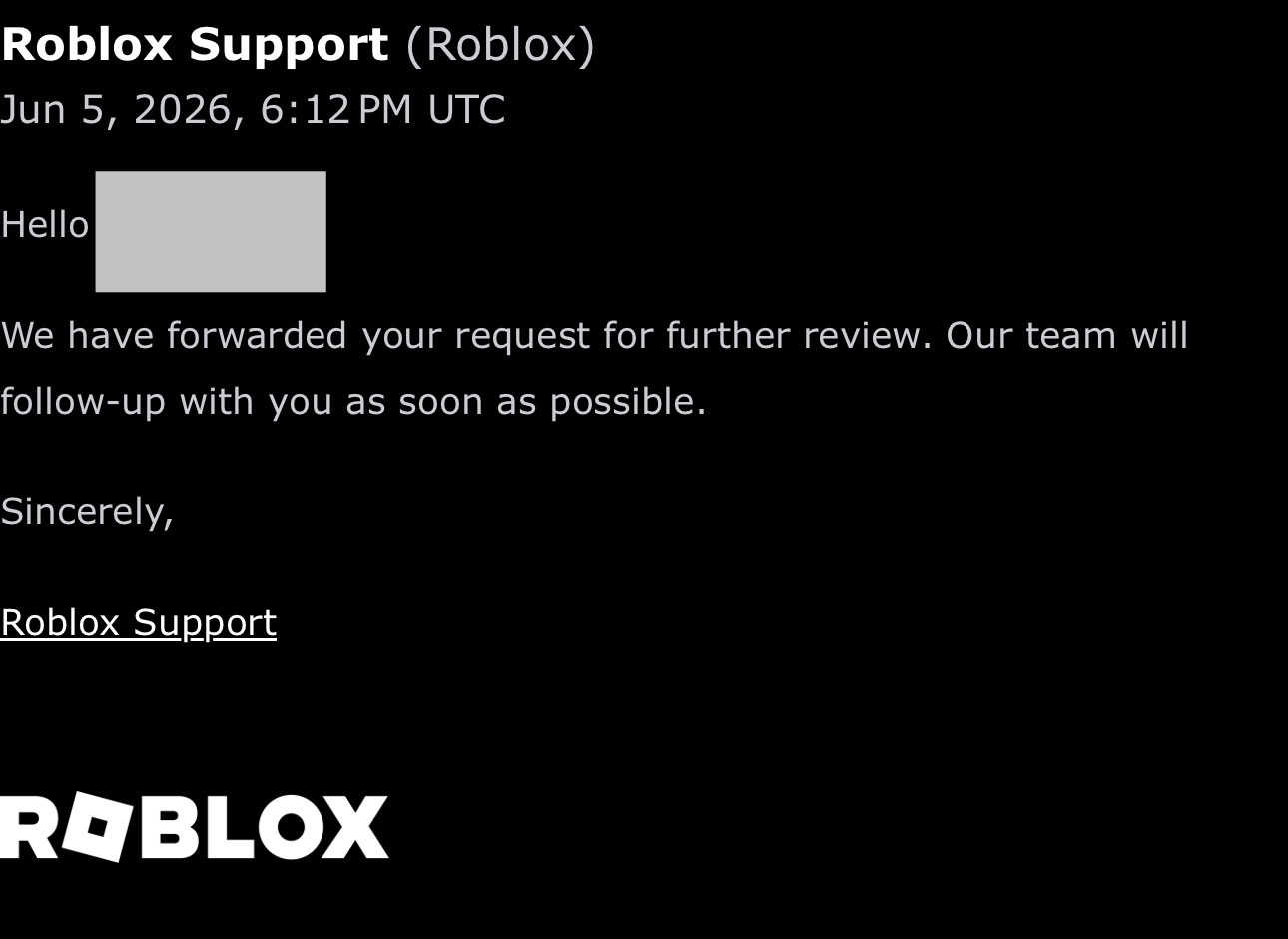 Verified badge regrant emails not receiving followup - Platform Usage ...