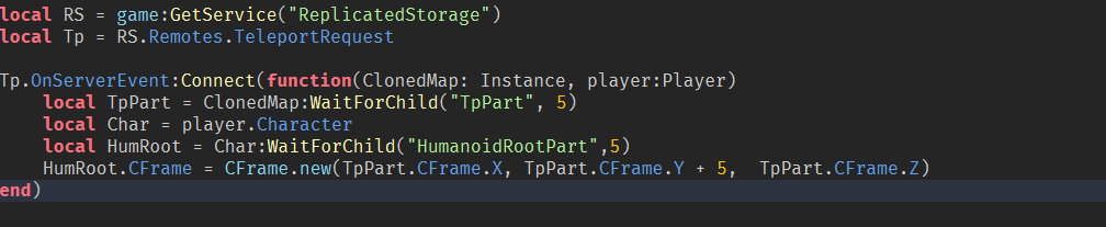Script Thinks that The Character is a member of the Map Model ...