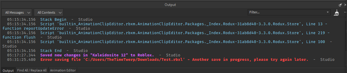 Studio Freezing While Animating Custom Rig - Studio Bugs - Developer ...