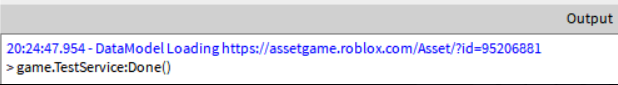 TestService:Done() Doesn't work - Studio Bugs - Developer Forum | Roblox