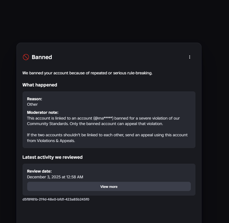 Automatic ban wave incorrectly terminating thousands of accounts