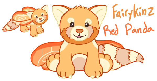 fairykinz red panda webkinz