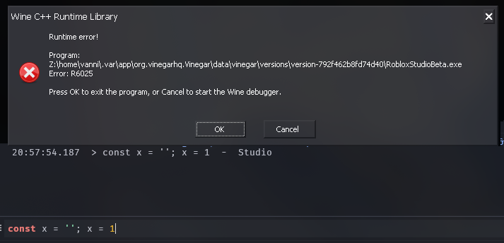 ANY error in command bar crashes the studio - Studio Bugs - Developer ...
