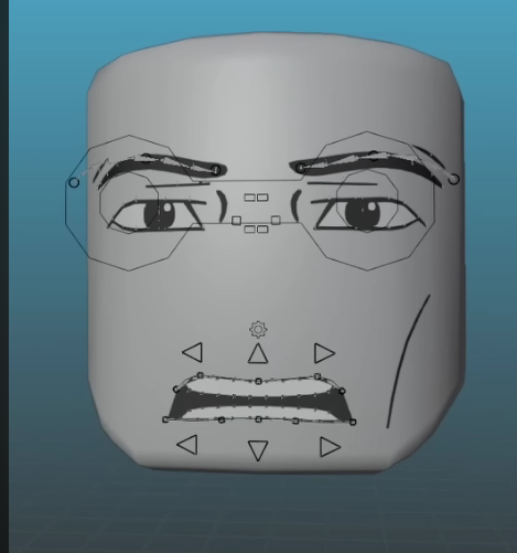 How to do a 2D Face Rig that can be compatibile with roblox studio ...