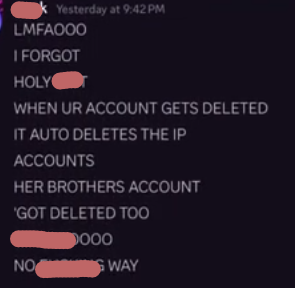 1 year after account termination due to acc getting compromised/hacked ...