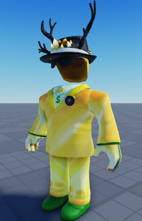 Classic Shirt renders on wrong regions with “Golden Suit of Bling ...