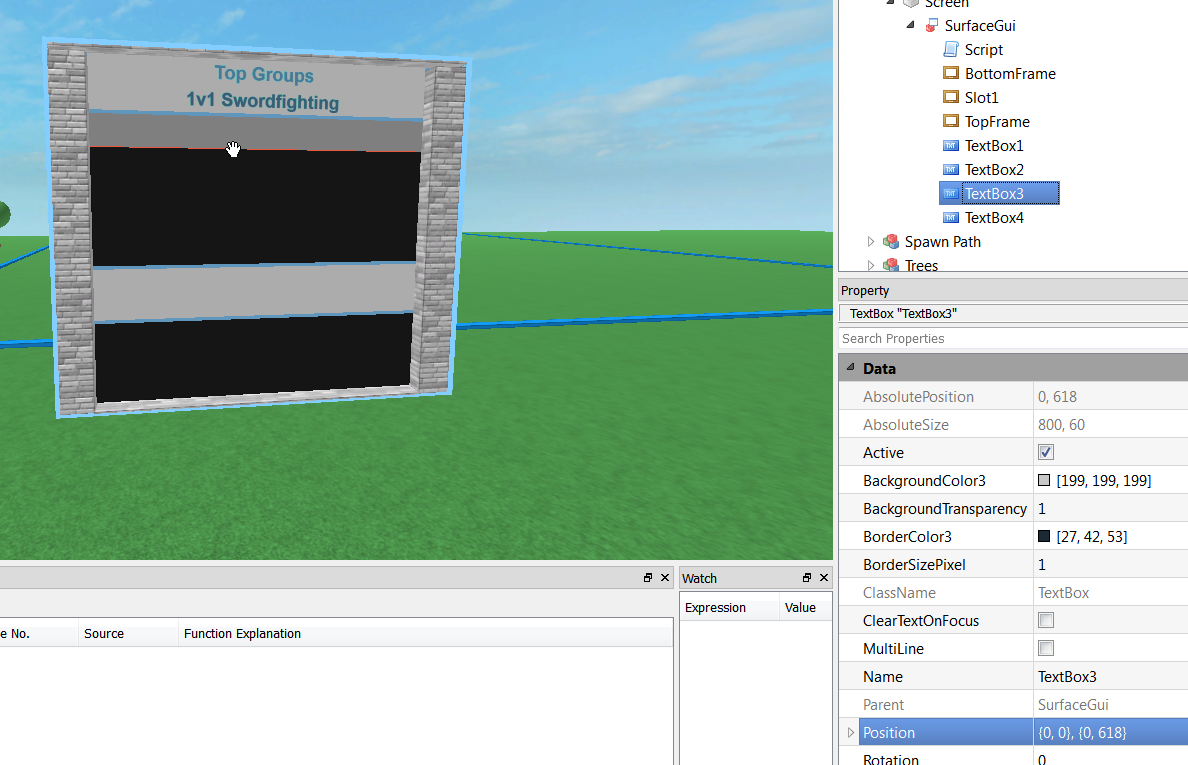 Broken SurfaceGUI - Engine Bugs - Developer Forum | Roblox
