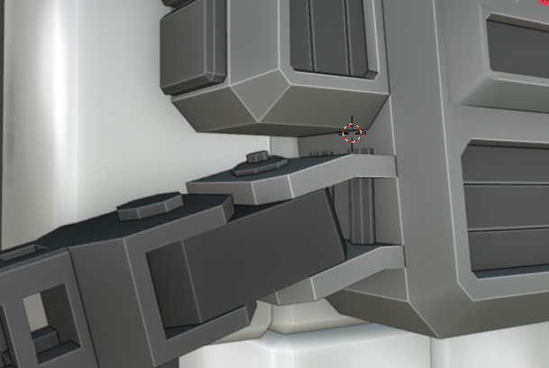 Destructive Robo Arms Close Up View #1