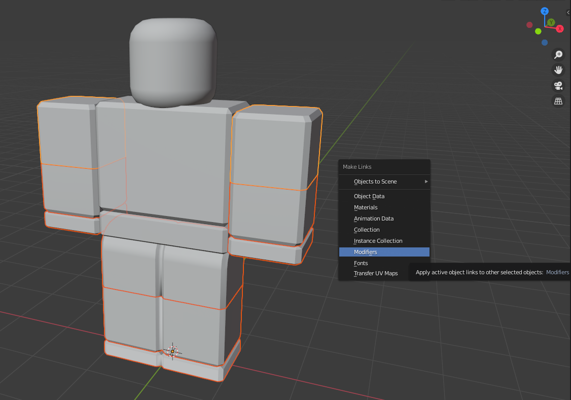 Setting up an R15 Block Rig for Modelling (Blender 2.8x+) - Community ...