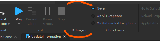Empty "Debugger" object when script editor is open - Studio Bugs ...