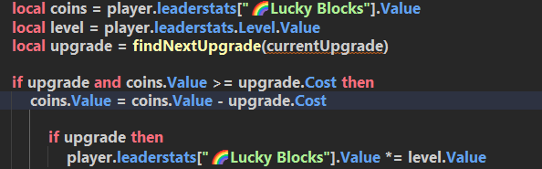 Upgrade button help - Scripting Support - Developer Forum | Roblox