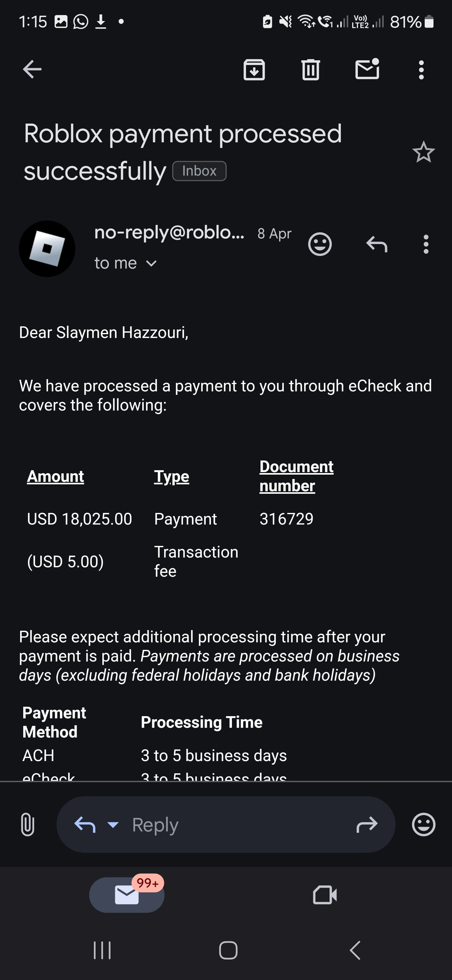Account Falsely Terminated - Platform Usage Support - Developer Forum ...