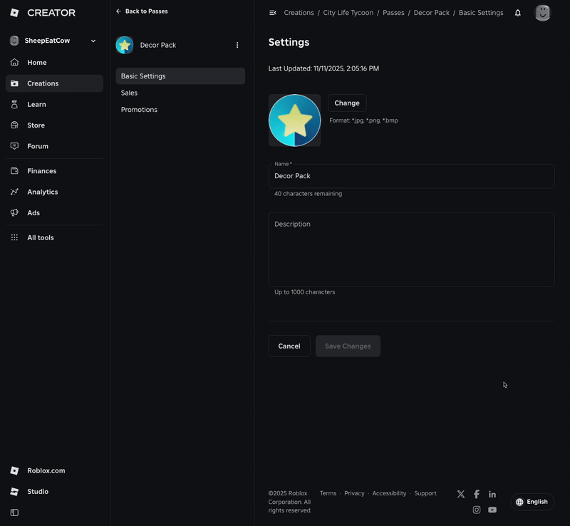 Opt-in Your Pass(es) for the Buy Robux page - Announcements - Developer ...