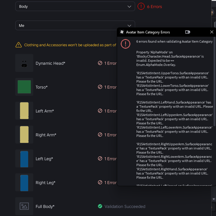Cannot upload a bundle to the marketplace - Studio Bugs - Developer ...