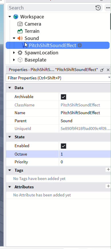 PitchShiftSoundEffect Not Working At All Sometimes (Studio and Game ...