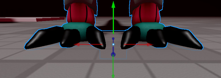 Model's Root Part is in the ground - Art Design Support - Developer ...