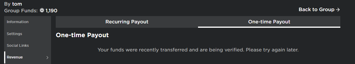 Issue with group payouts - Platform Usage Support - Developer Forum ...