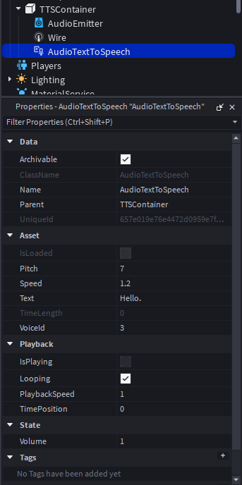 TTS still not working? - Scripting Support - Developer Forum | Roblox