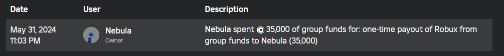 Robux Missing Due to Group Payout Bug! - Platform Usage Support ...