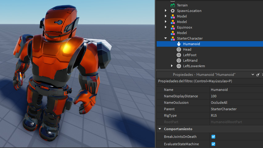 Textures breaking with humanoids - Building Support - Developer Forum ...