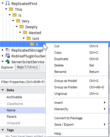 Add "Copy path to Instance" to the Explorer's context menu - Studio ...