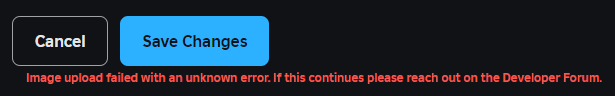 Creator image uploading not working - Platform Usage Support ...
