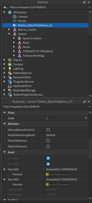 Properties panel shows "phantom selection" - Studio Bugs - Developer ...