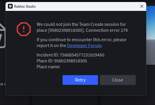 Roblox studio fails to load place - Studio Bugs - Developer Forum | Roblox