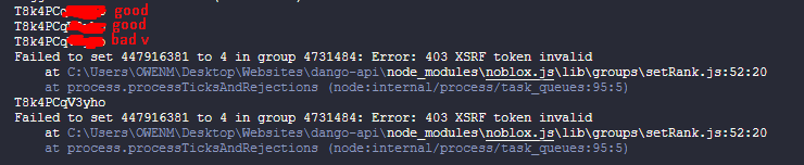 Random but frequent errors from group ranking endpoint - Roblox ...