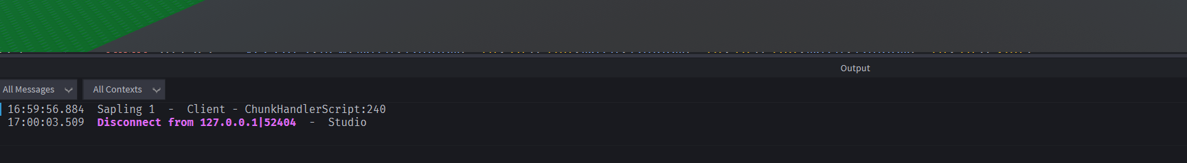 Script editor bleeding through sides of viewport. - Studio Bugs ...