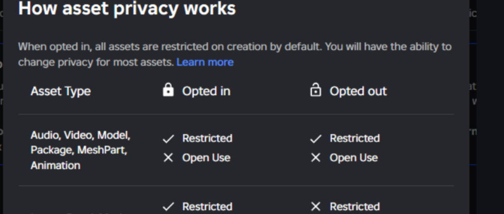 New public modules cannot be required across experiences anymore