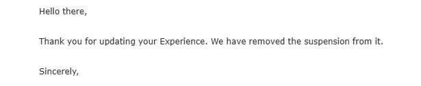 My support appeals are being ignored - Platform Usage Support ...