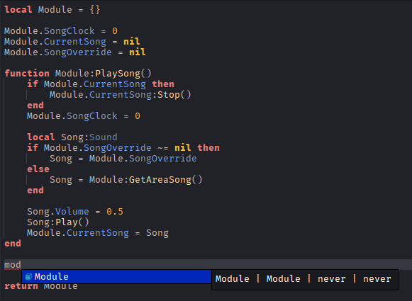 new type solver doing weird things to my autocomplete - Studio Bugs ...