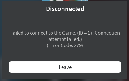 Connection error 17 in Russia and Kazakhstan wasn't fixed at all