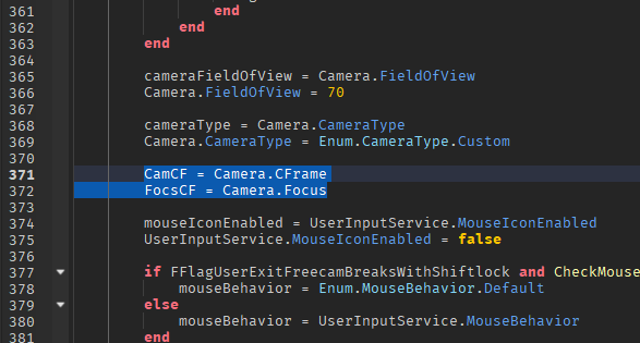 Free-cam bug in all places - Scripting Support - Developer Forum | Roblox