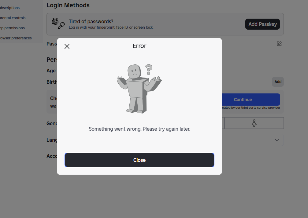 Instant error 400 and sometimes instant 429 