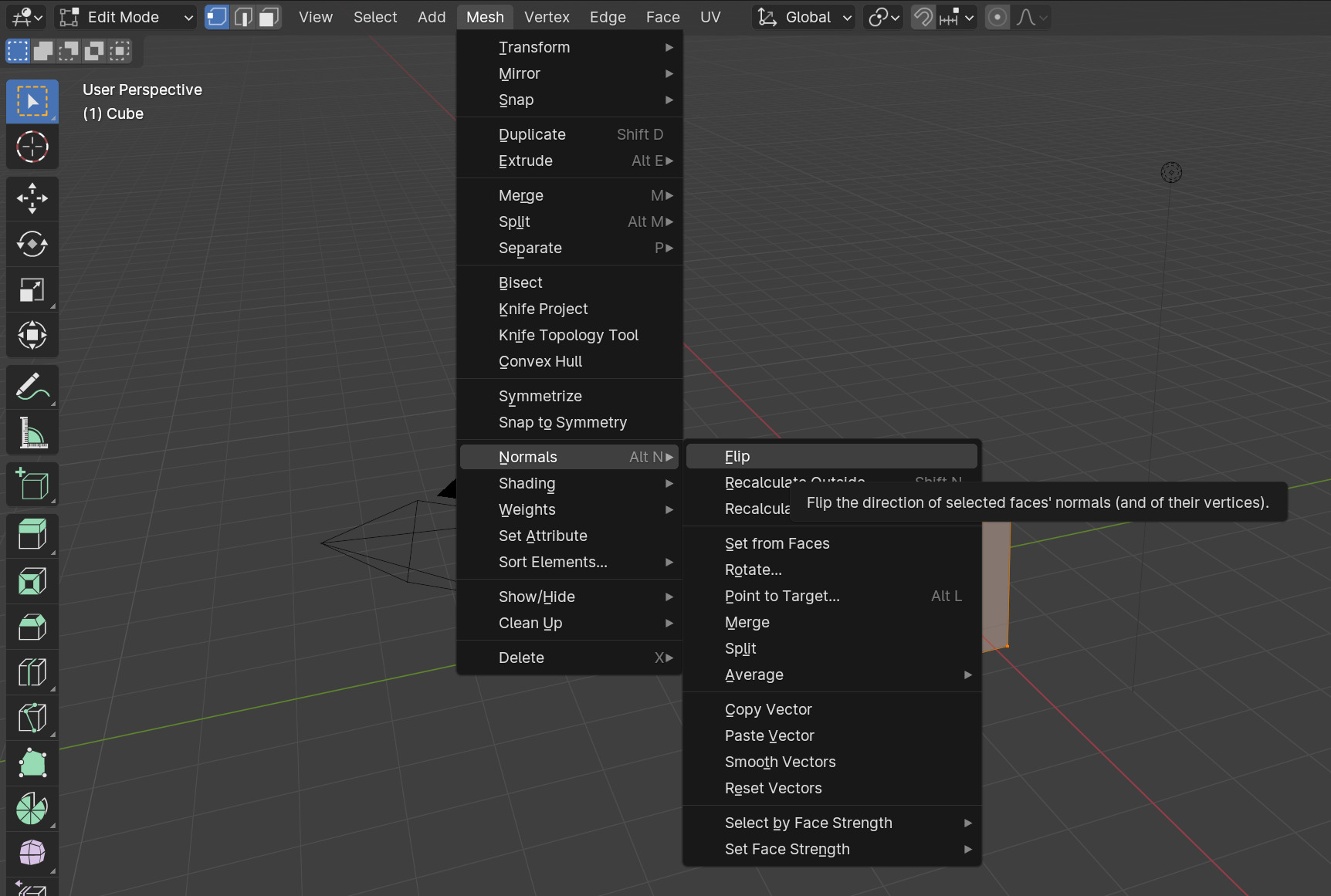 How to make inverted (half transparent) mesh? - Art Design Support ...